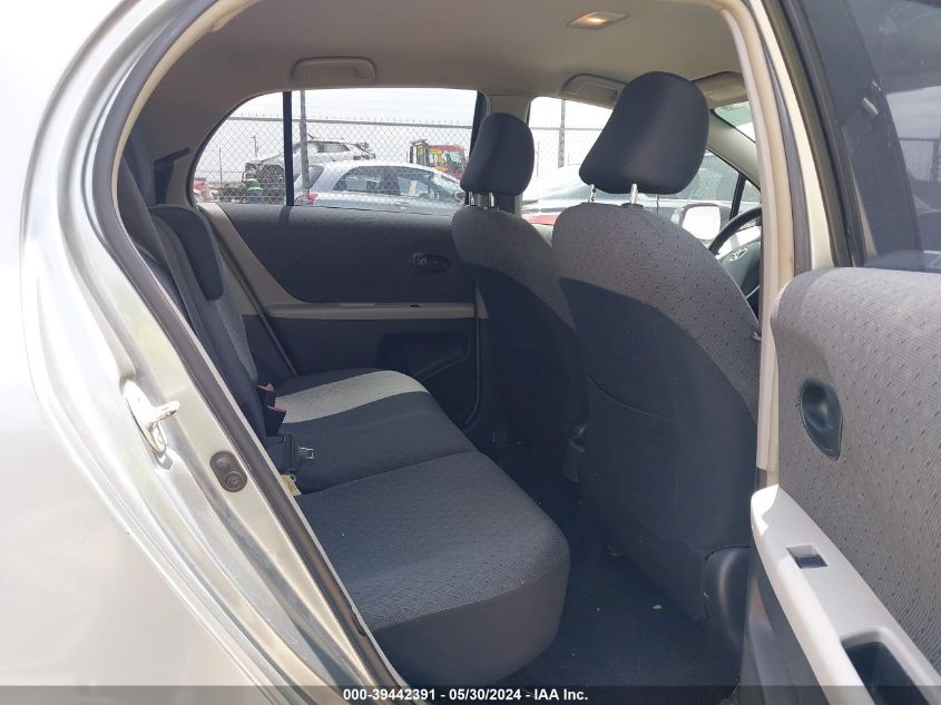 2010 Toyota Yaris VIN: JTDKT4K33A5317094 Lot: 39442391