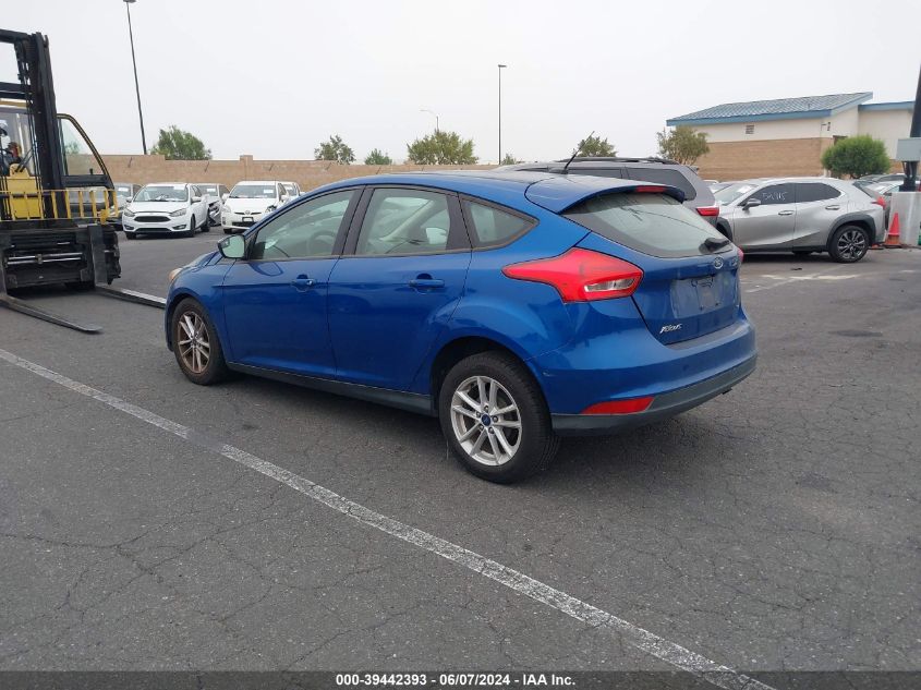 2018 Ford Focus Se VIN: 1FADP3K28JL208016 Lot: 39442393