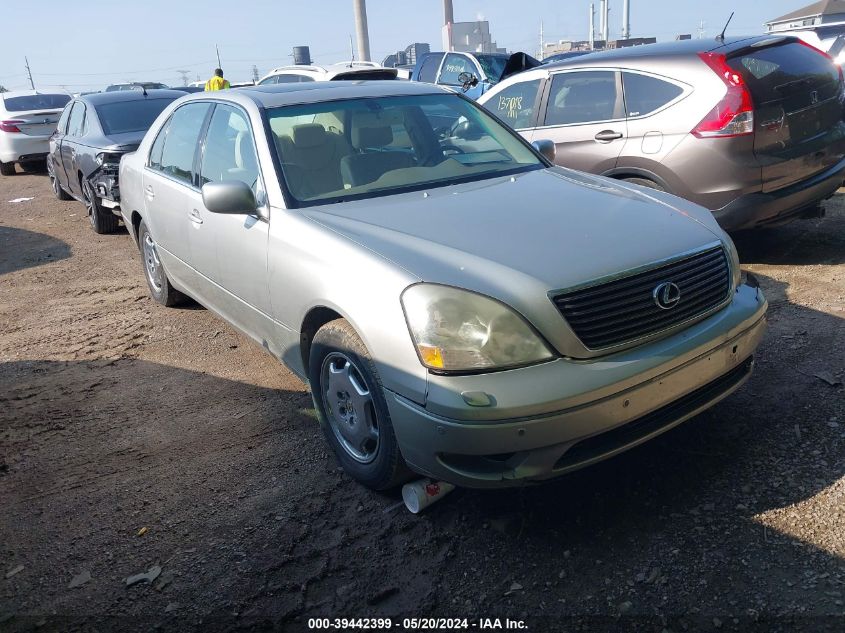 2002 Lexus Ls 430 VIN: JTHBN30F120074920 Lot: 39442399