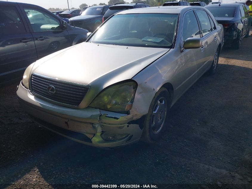 2002 Lexus Ls 430 VIN: JTHBN30F120074920 Lot: 39442399