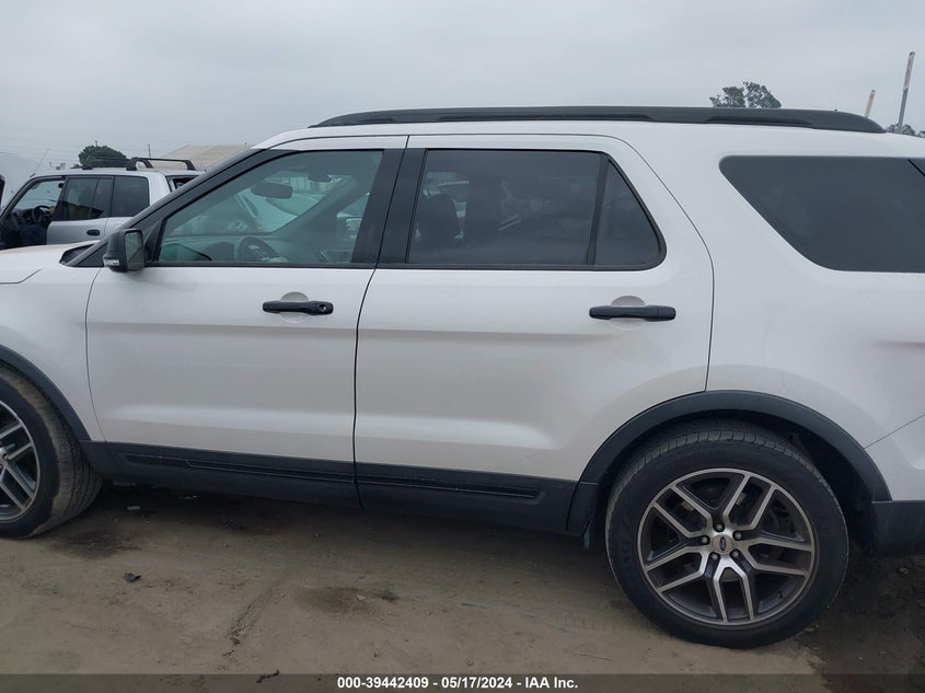 VIN 1FM5K8GT5HGD99663 2017 FORD EXPLORER SPORT
