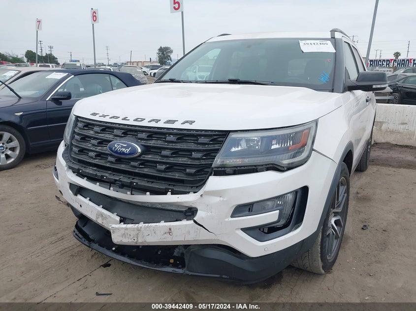 VIN 1FM5K8GT5HGD99663 2017 FORD EXPLORER SPORT