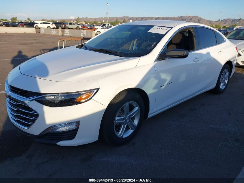 2022 Chevrolet Malibu Fwd Ls VIN: 1G1ZB5ST5NF213156 Lot: 39442419