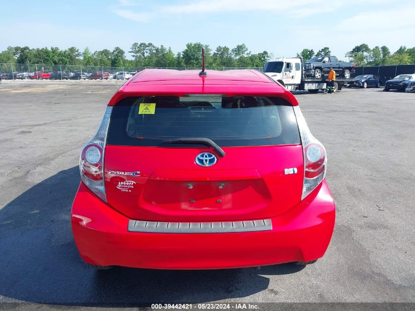 2013 Toyota Prius C Three VIN: JTDKDTB3XD1544432 Lot: 39442421