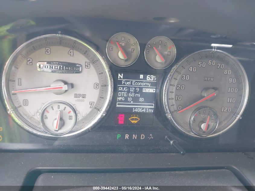 2012 Ram 1500 Laramie Longhorn/Limited Edition VIN: 1C6RD7PT9CS174606 Lot: 39442423