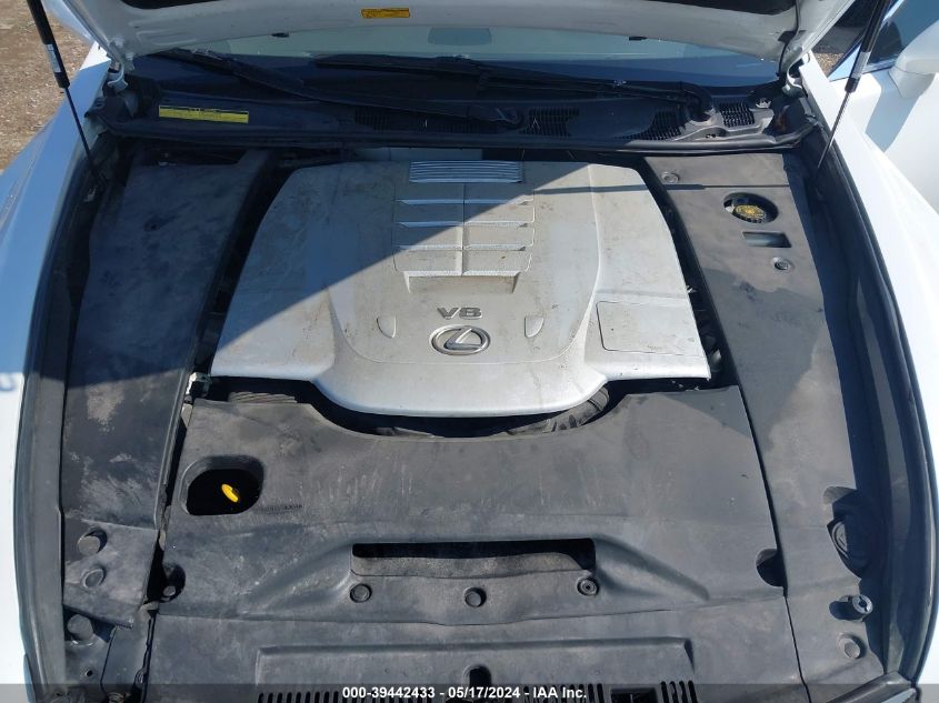 2007 Lexus Ls 460 VIN: JTHBL46F375033962 Lot: 39442433