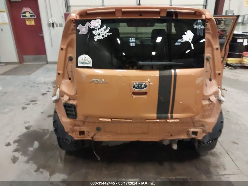 2011 Kia Soul + VIN: KNDJT2A20B7288121 Lot: 39442445