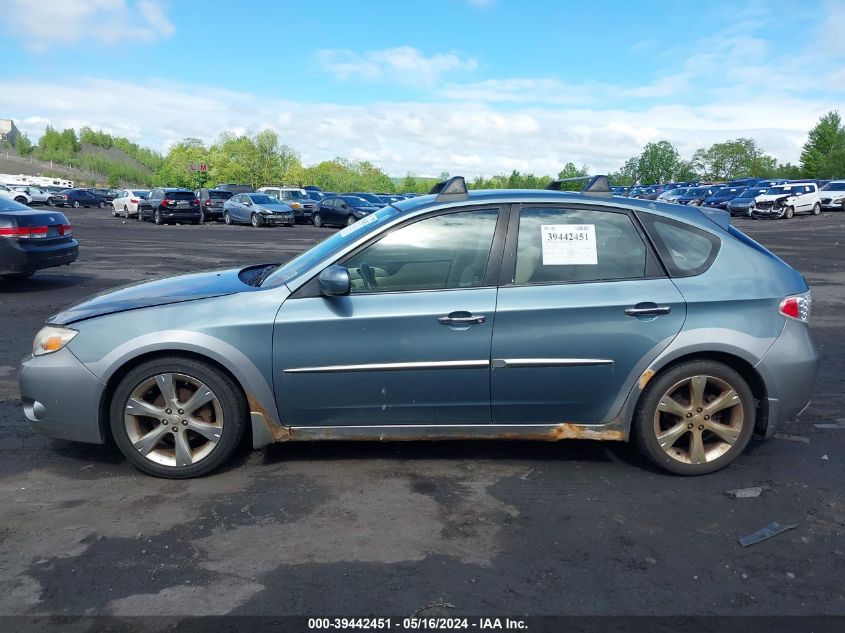 JF1GH63689H827341 | 2009 SUBARU IMPREZA OUTBACK SPORT