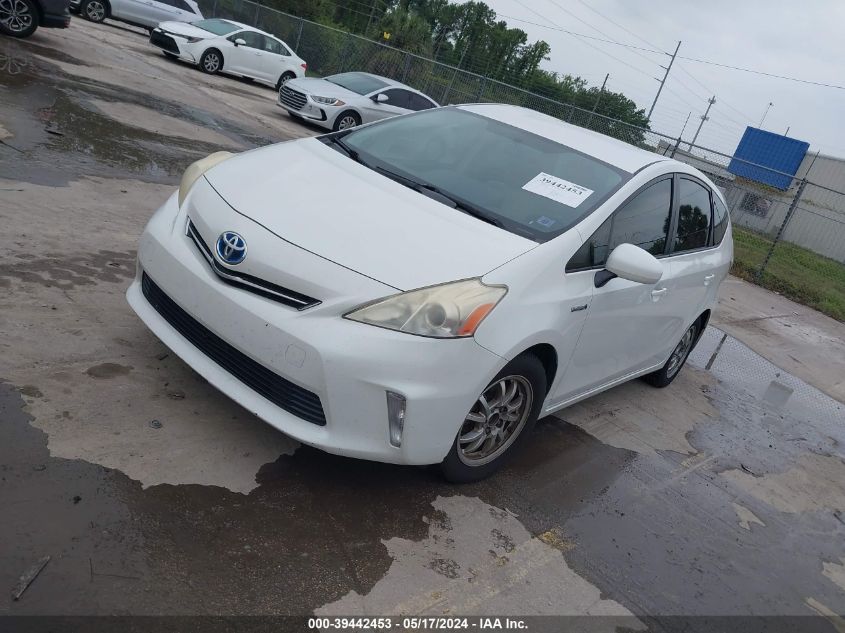 JTDZN3EU2C3071290 | 2012 TOYOTA PRIUS V