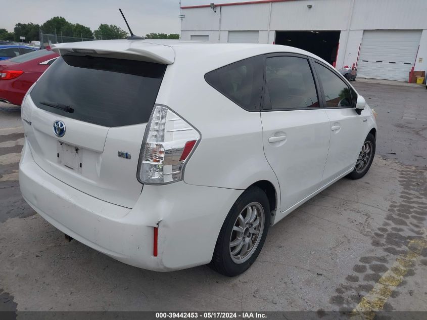 JTDZN3EU2C3071290 | 2012 TOYOTA PRIUS V