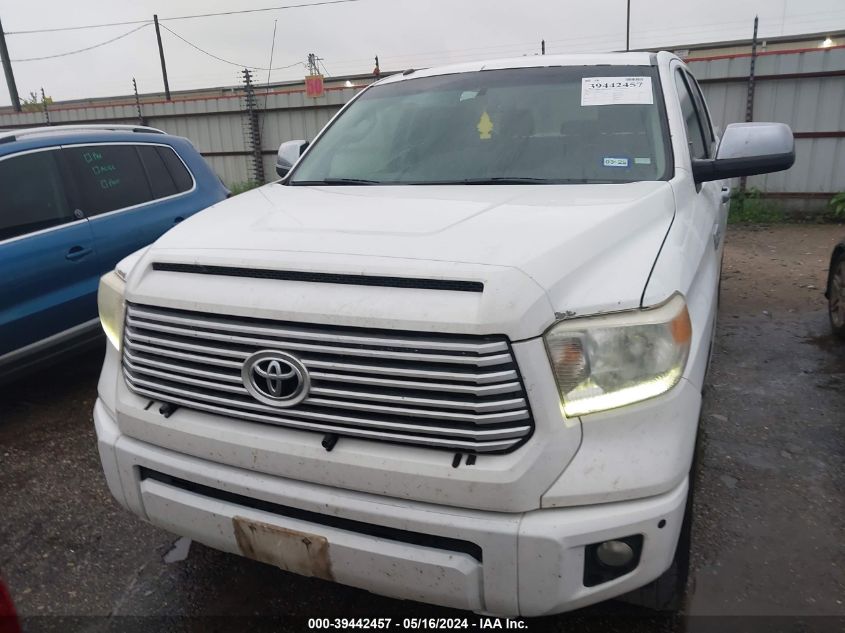 2015 Toyota Tundra Platinum 5.7L V8 VIN: 5TFGY5F10FX184568 Lot: 39442457