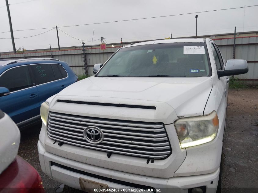 2015 Toyota Tundra Platinum 5.7L V8 VIN: 5TFGY5F10FX184568 Lot: 39442457