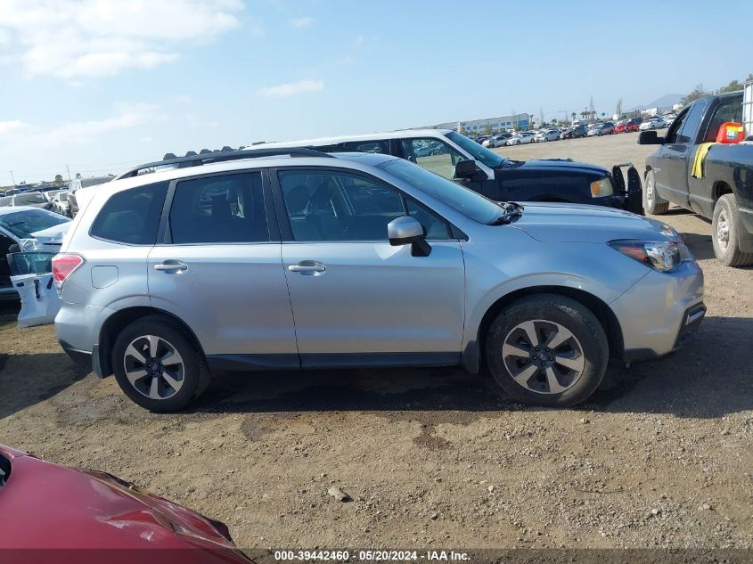 2018 Subaru Forester 2.5I Limited VIN: JF2SJARC1JH475573 Lot: 39442460