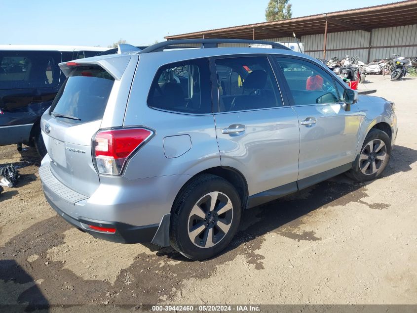 2018 Subaru Forester 2.5I Limited VIN: JF2SJARC1JH475573 Lot: 39442460