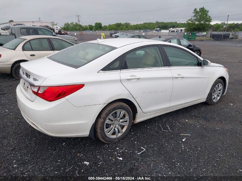 2012 Hyundai Sonata Gls VIN: 5NPEB4AC1CH401063 Lot: 39442466