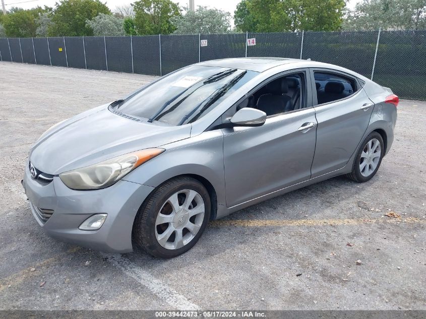 2011 Hyundai Elantra Limited (Ulsan Plant) VIN: KMHDH4AE5BU155730 Lot: 39442473