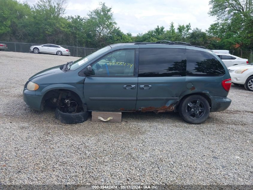 2005 Dodge Caravan Sxt VIN: 1D4GP45R75B130476 Lot: 39442474