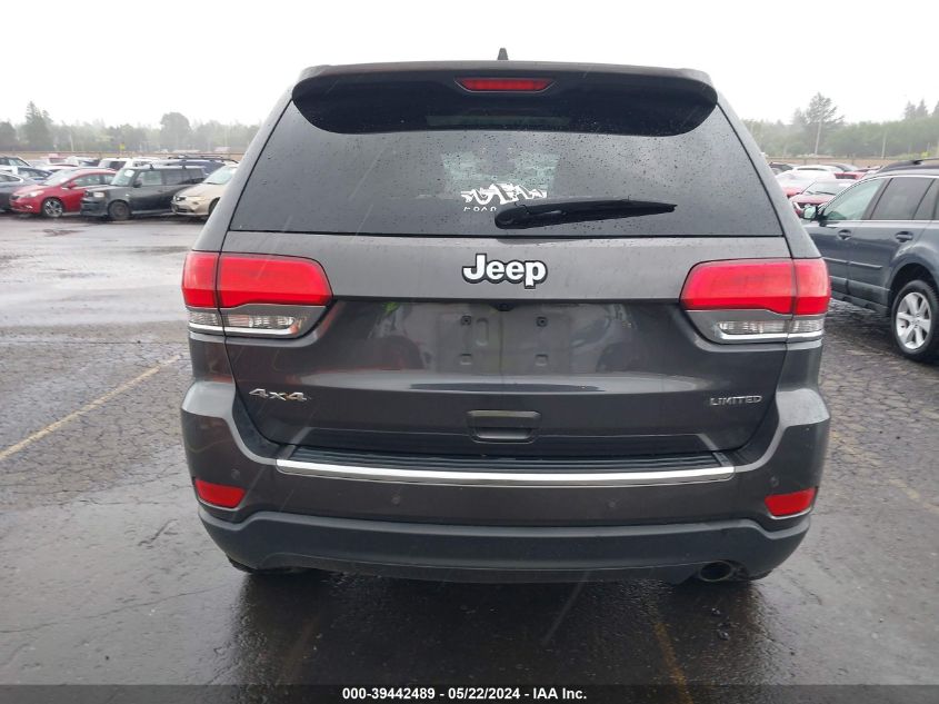 2017 Jeep Grand Cherokee Limited 4X4 VIN: 1C4RJFBG7HC918484 Lot: 39442489