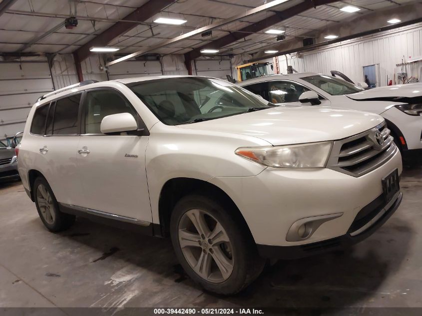 2012 Toyota Highlander Limited V6 VIN: 5TDDK3EH5CS144494 Lot: 39442490