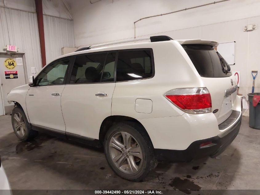 2012 Toyota Highlander Limited V6 VIN: 5TDDK3EH5CS144494 Lot: 39442490