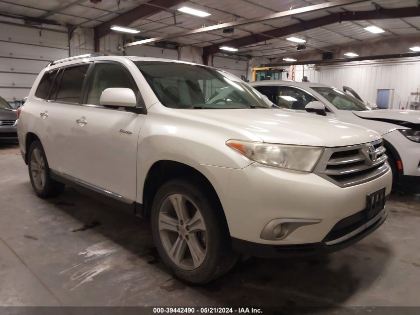 2012 Toyota Highlander Limited V6 VIN: 5TDDK3EH5CS144494 Lot: 39442490