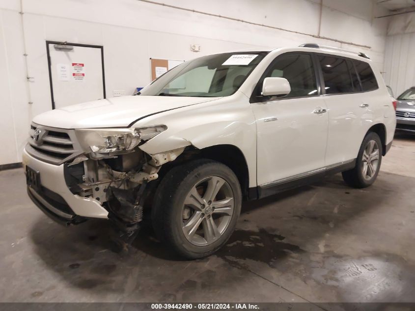 2012 Toyota Highlander Limited V6 VIN: 5TDDK3EH5CS144494 Lot: 39442490