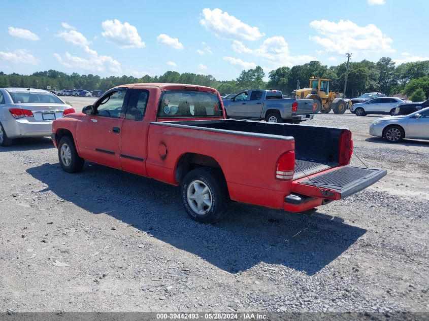 2000 Dodge Dakota VIN: 1B7GL22N6YS750335 Lot: 39442493