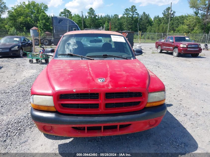 2000 Dodge Dakota VIN: 1B7GL22N6YS750335 Lot: 39442493