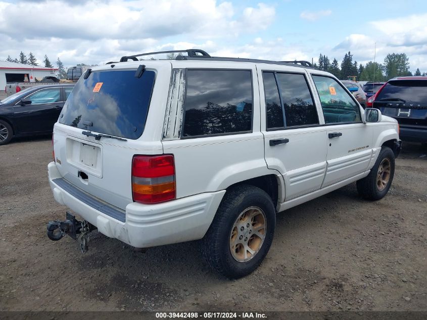 1996 Jeep Grand Cherokee Limited VIN: 1J4EZ78S6TC135393 Lot: 39442498