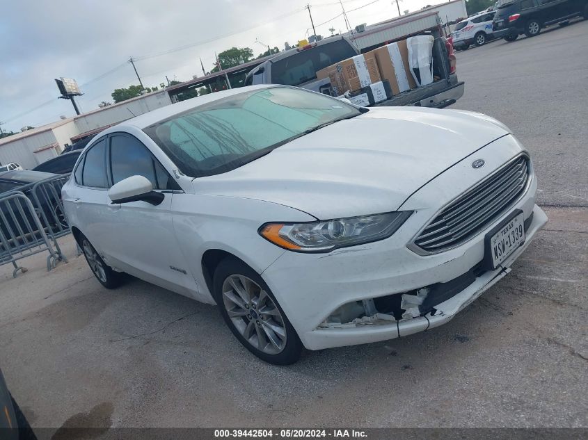 2017 Ford Fusion Hybrid Se VIN: 3FA6P0LU4HR408779 Lot: 39442504