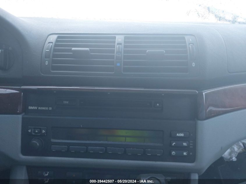 2003 BMW 525Ia VIN: WBADT43433G030360 Lot: 39442507