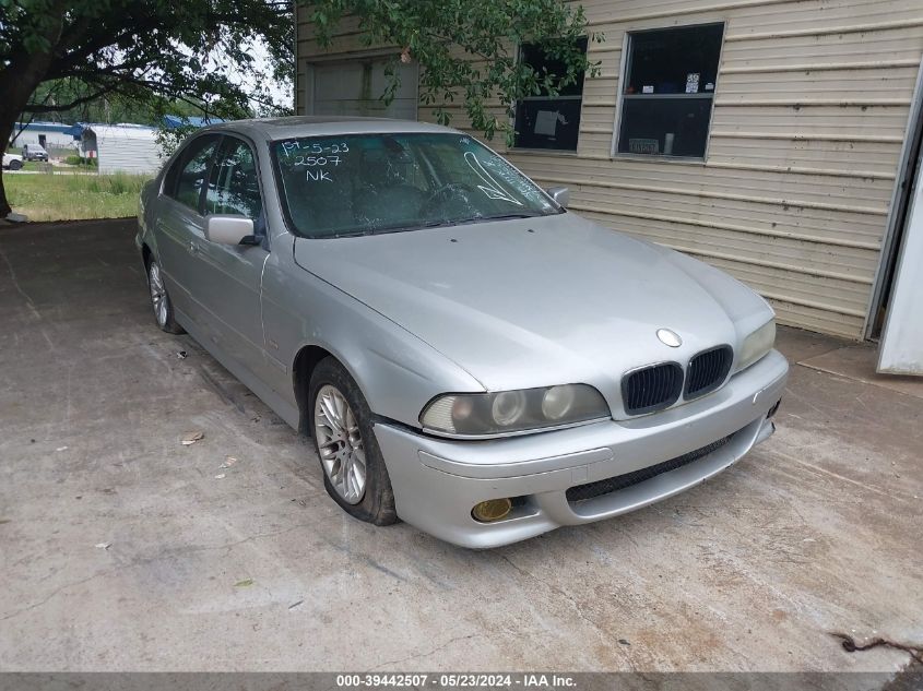 2003 BMW 525Ia VIN: WBADT43433G030360 Lot: 39442507