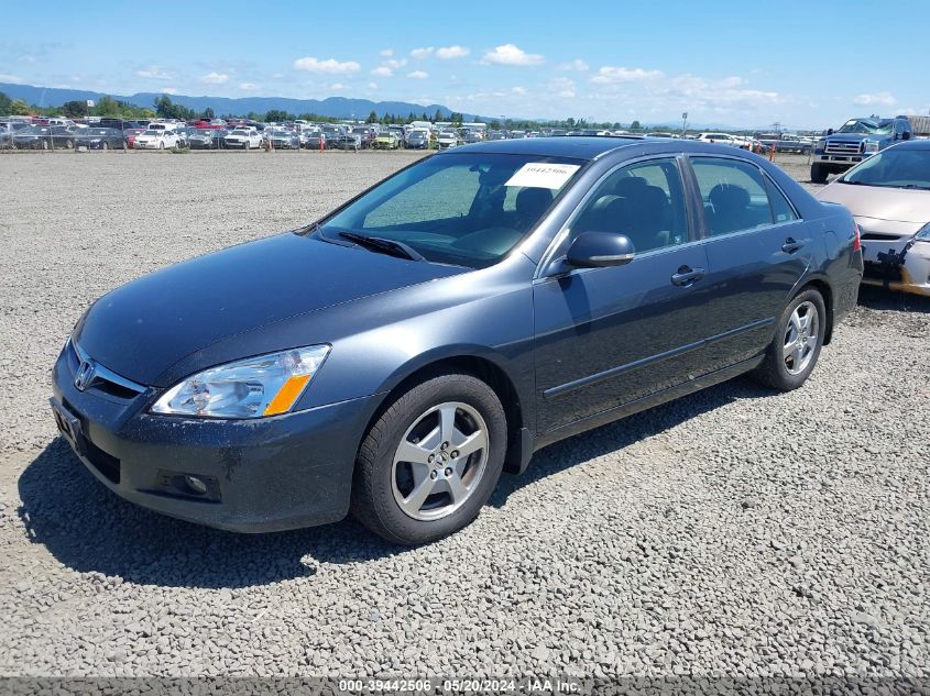 2006 Honda Accord Hybrid VIN: JHMCN36446C003063 Lot: 39442506