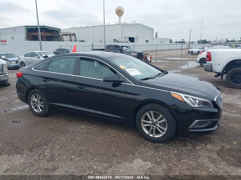 2016 Hyundai Sonata Se VIN: 5NPE24AF1GH388878 Lot: 39442510