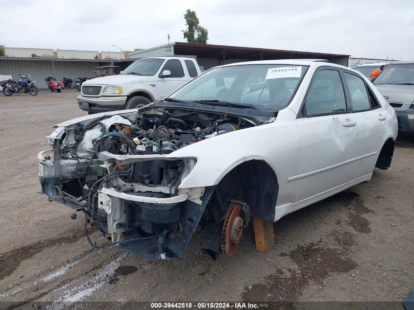 2001 Lexus Is 300 VIN: JTHBD182610027115 Lot: 39442518