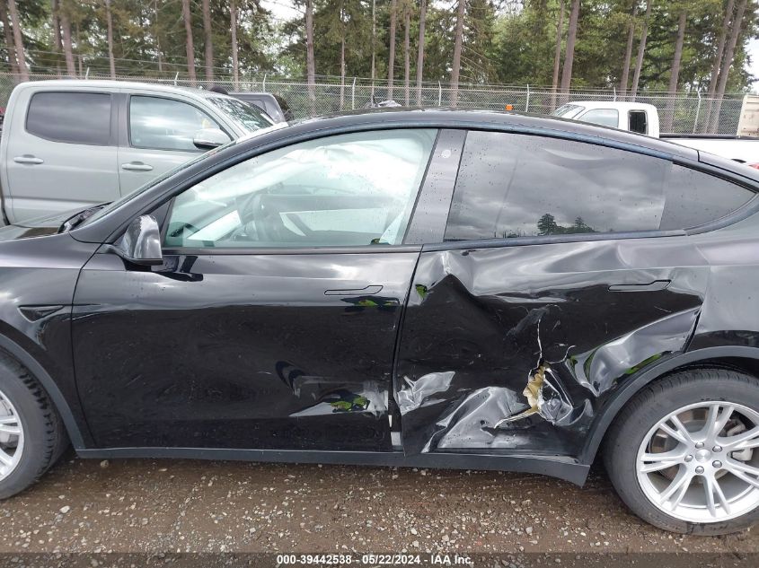 2021 TESLA MODEL Y LONG RANGE DUAL MOTOR ALL-WHEEL DRIVE - 5YJYGDEE1MF216182