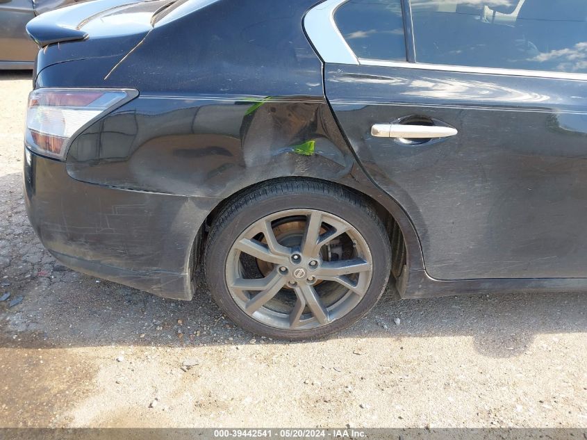 2014 NISSAN MAXIMA S/SV - 1N4AA5AP8EC912655