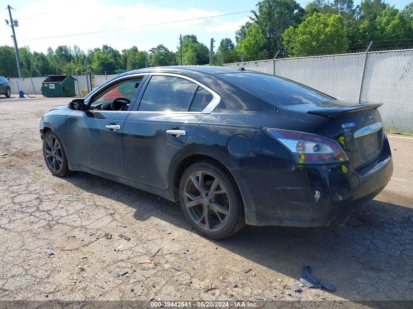 2014 NISSAN MAXIMA S/SV - 1N4AA5AP8EC912655