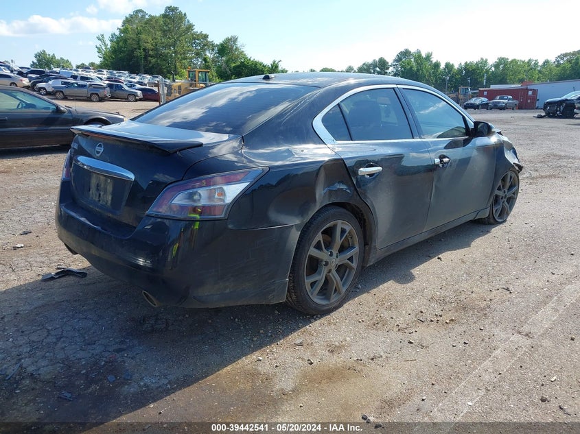 2014 NISSAN MAXIMA S/SV - 1N4AA5AP8EC912655