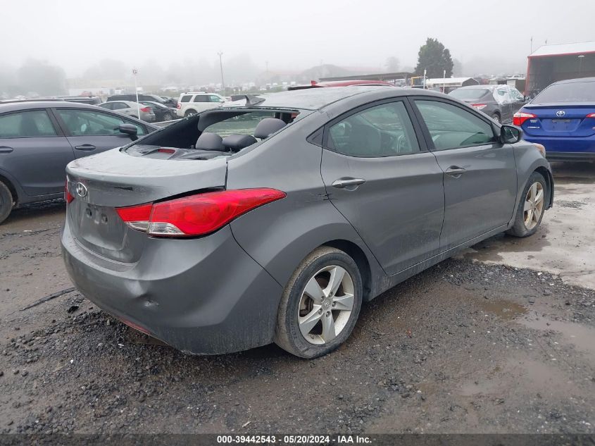 2013 Hyundai Elantra Gls VIN: 5NPDH4AE1DH239481 Lot: 39442543