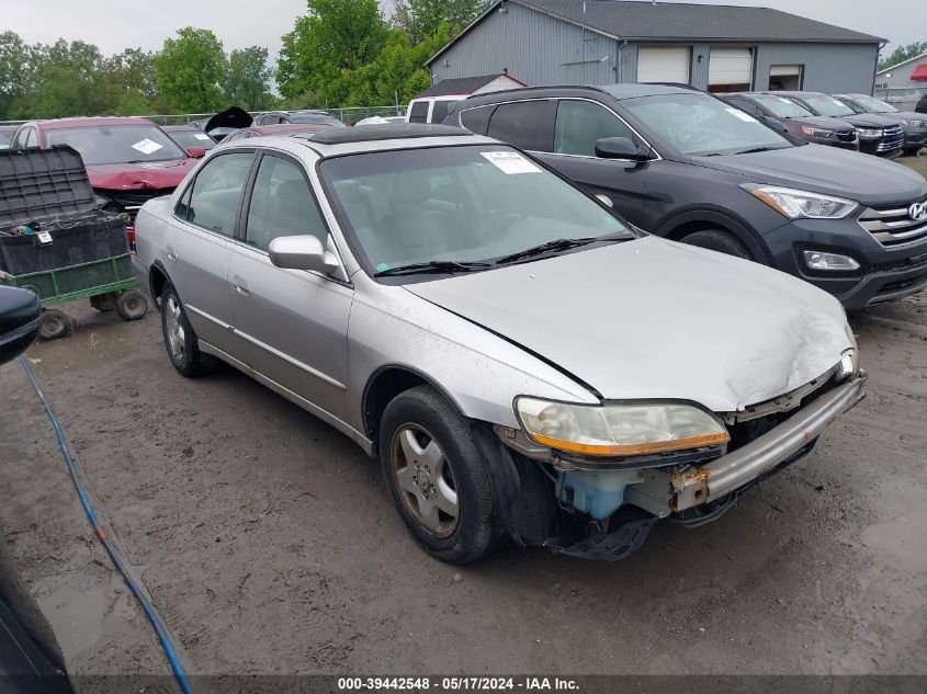 1998 Honda Accord Ex V6 VIN: 1HGCG1656WA027063 Lot: 39442548