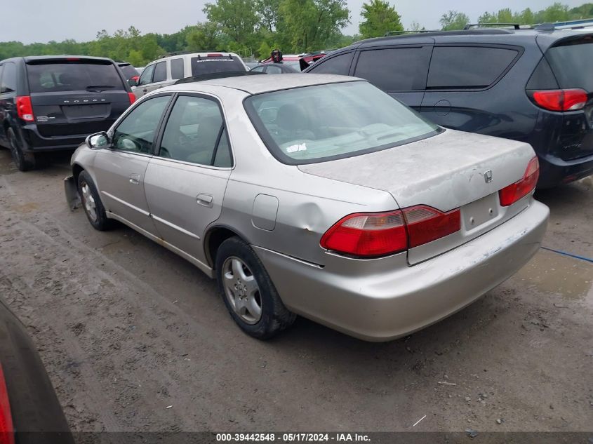 1998 Honda Accord Ex V6 VIN: 1HGCG1656WA027063 Lot: 39442548