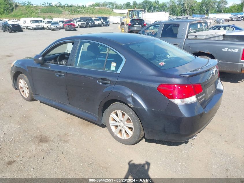 2011 Subaru Legacy 2.5I Premium VIN: 4S3BMBC69B3222577 Lot: 39442551