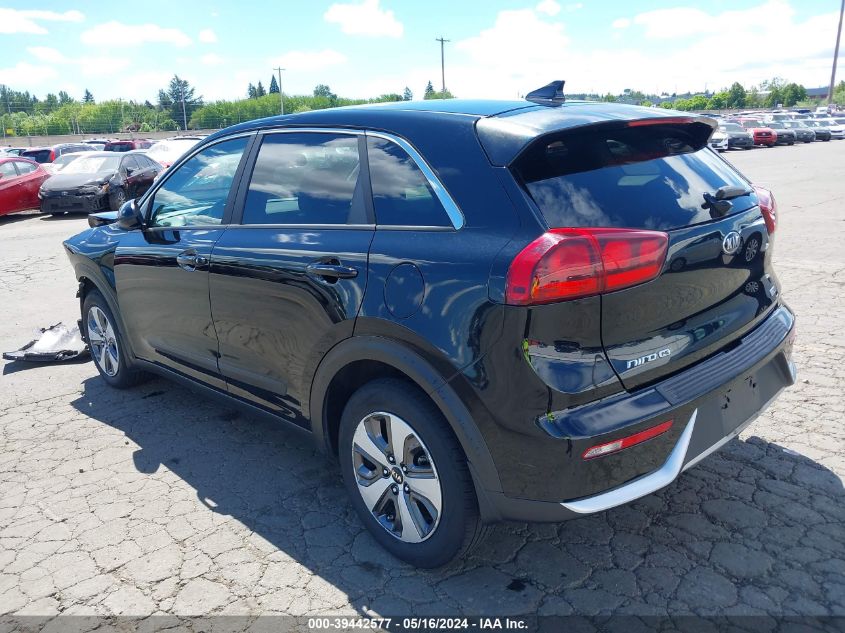 2017 Kia Niro Fe VIN: KNDCB3LC6H5099551 Lot: 39442577