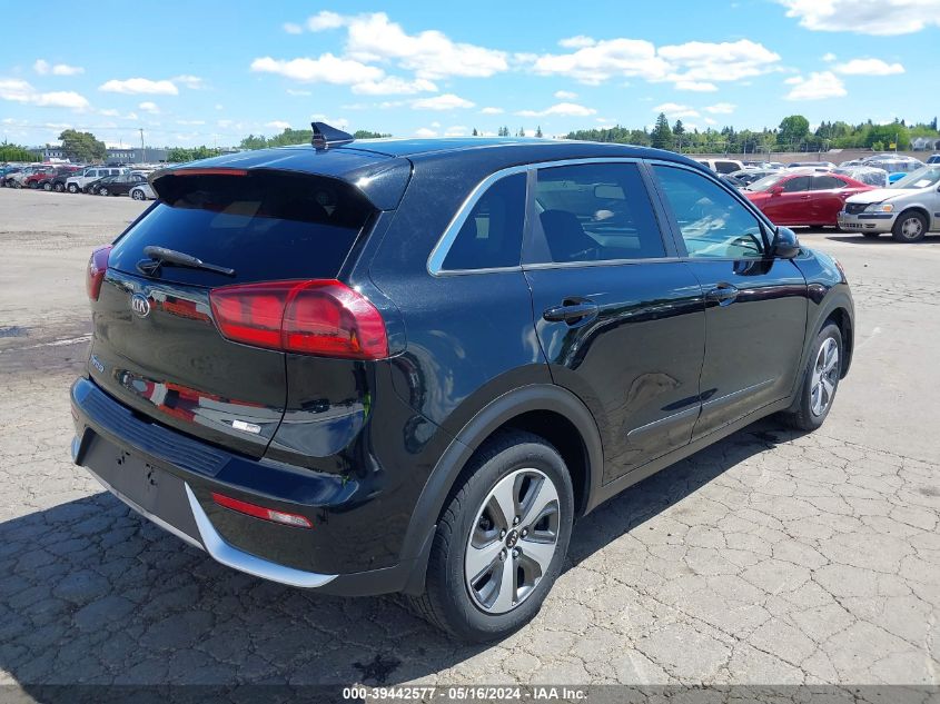 2017 Kia Niro Fe VIN: KNDCB3LC6H5099551 Lot: 39442577