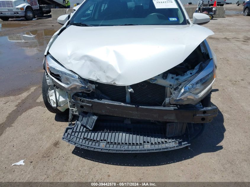 2014 Toyota Corolla Le Eco/Le Eco Plus/Le Eco Premium VIN: 5YFBPRHE8EP008692 Lot: 39442578