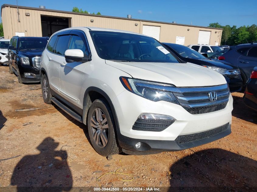 2016 Honda Pilot Ex-L VIN: 5FNYF6H50GB083834 Lot: 39442580