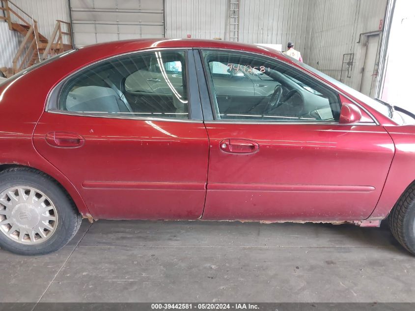 1999 Mercury Sable Gs VIN: 1MEFM50UXXA641657 Lot: 39442581