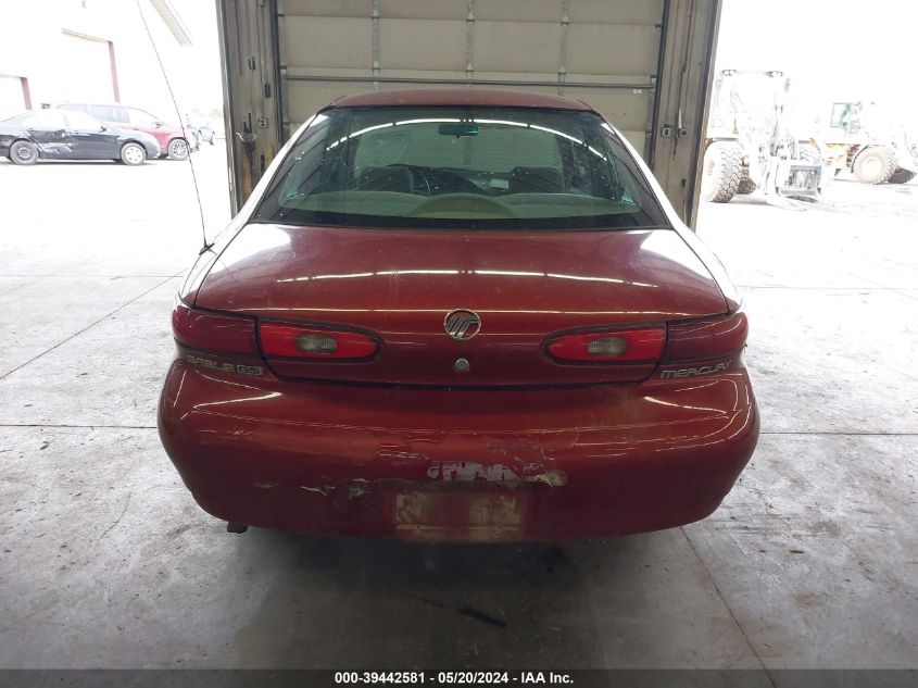 1999 Mercury Sable Gs VIN: 1MEFM50UXXA641657 Lot: 39442581