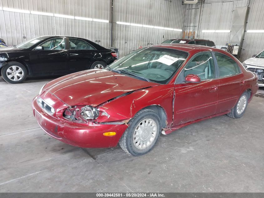 1999 Mercury Sable Gs VIN: 1MEFM50UXXA641657 Lot: 39442581